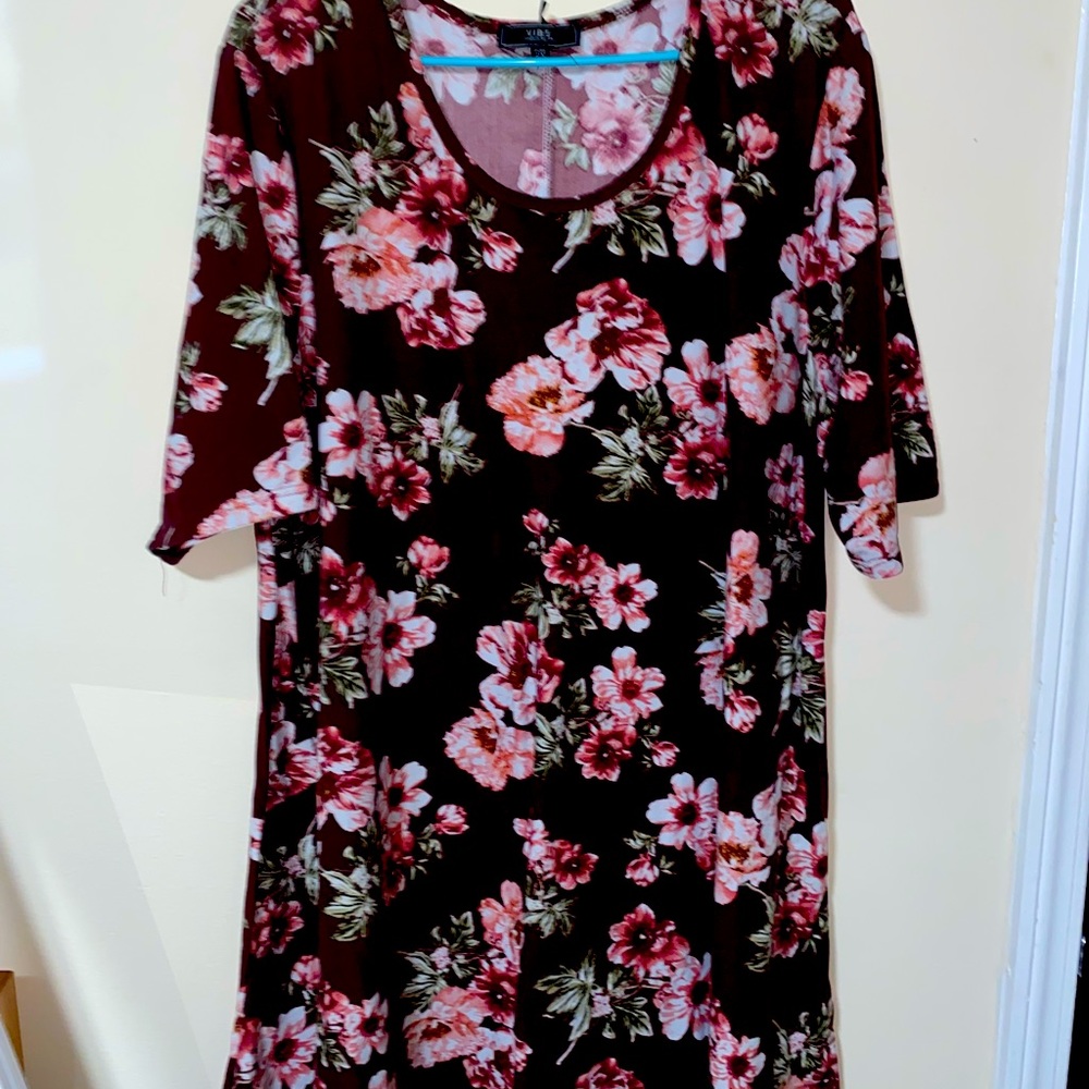 Summer flower dress